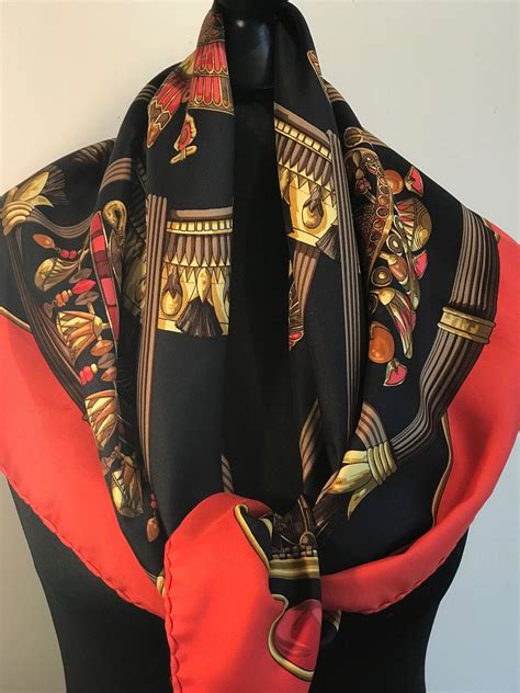 hermes scarves vintage value|hermes scarf outlet.